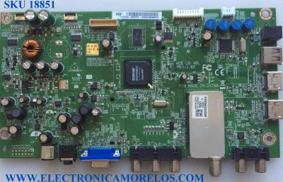 MAIN / WESTINGHOUSE 60.EB41M.0MA / WDE-US-46L / 60EB41M0MA / REV:1.02 / E220370 / PANEL LK400D3HA14 / MODELOS UW40T2BW / UW40T2BW TW-70411-U040B / LD-4695 TW-69601-U046B